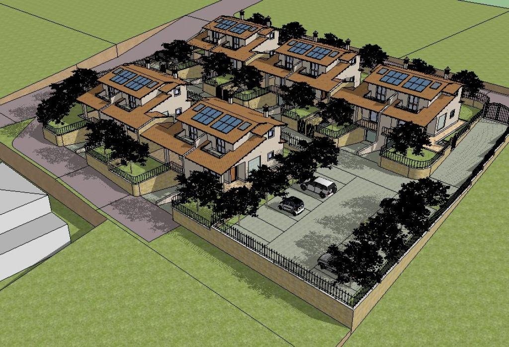 Terreno Edificabile con Concessione Edilizia per 10 Ville Bifamiliari