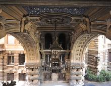 Roma - Coppedè, Via Dora, Palazzi degli Ambasciatori