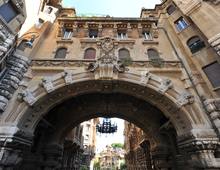 Roma - Coppedè, Via Dora, Palazzi degli Ambasciatori