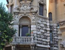 Roma - Coppedè, Via Dora, Palazzi degli Ambasciatori