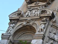 Roma - Coppedè, Via Dora, Palazzi degli Ambasciatori