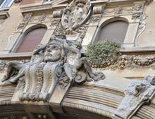 Roma - Coppedè, Via Dora, Palazzi degli Ambasciatori